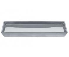 Kleine Wolke, Mensola portaoggetti da bagno in porcellana 5065124885 silber, Argento (Silber)