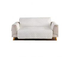 Colore Solido Copridivano Divano Protector Mobili Coperture su Due Lati per Cani/Gatti Letto con Divano Slipcovers Fodere Copridivani,Bianco, 3 Posti: 190x195 cm (Bianco, 3 Posti: 190x195 cm)