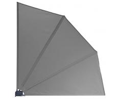 GRASEKAMP Qualität seit 1972 Paravento Grigio, 140 x 140 cm (L x A)