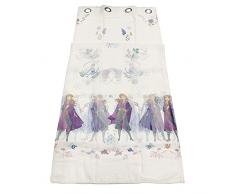 F.lli Carillo Tenda Frozen Elsa Disney 1 Velo Idea Regalo Cameretta 140x290 con Borchie 4294