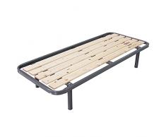SomnusSana Rete Ortopedica a Tavole per Materasso Una Piazza e Mezza Misura 100x190 h40