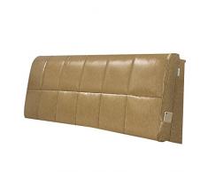 TLMYDD Cuscino da Comodino in Pelle Tatami Cuscino Morbido Cuscino Fiore Cuscino Grande Schienale Cuscino (Color : 4#, Size : 150x10x60cm)