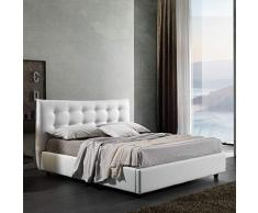 Letti Per Dormire.it - Letto Matrimoniale con Contenitore Stella Imbottito King Size 160x190