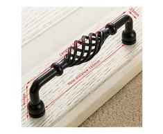 SXHRR Maniglie per mobili Maniglie dellarmadietto Antico Antico Antico scavando Le Maniglie di Uccelli di Uccelli del cassettone delle Maniglie del cassetto dellArmadio della Porta dellArmadio