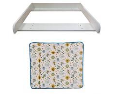 bambini Polini fasciatoio e pad per Malm Owl comò bianco, 3871