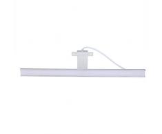 QITERSTAR Luce per Specchio, Luce per armadietto, Lega di Alluminio PC+ per Comodino da Bagno WC Armadio(8W)