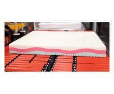 miasuite i sogni italiani Materasso MULTIONDA Singolo 90x195 H 18 Arcobaleno Memory + Gel + WATERFOAM