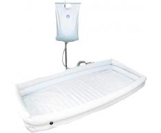 Sistema di Vasca da Bagno con Doccia Gonfiabile Adulto a Letto Aiuto di Assistenza Vasca da Bagno per disabili Vasca da Bagno a Letto Aiuto di Aiuto Adulto a Letto Vasca da Bagno Bacino con