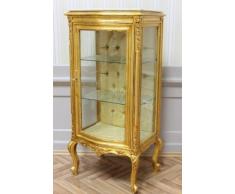 LouisXV Baroque cabinet vetrina box armadio stile antico AlVi0807GoSGoBg