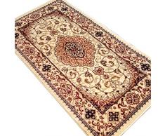 Heritage-Tappeto in stile persiano 2222, beige, 80 cm x 150 cm