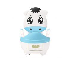 Looger24 Toilette, WC Piccolo, cassettiera, Toilette per Bambini (Colore : Sky Blue)