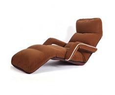 XUELIAIKEE Divano Pigro,Piano Pieghevole Divano Poltrona Regolabile Richiesta Non Valida Letto Divano Recliner Sdraio Tatami Futon Divano per La Lettura di Giochi-d
