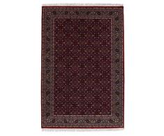 THEKO | Tappeto orientale tradizionale in 100% lana vergine, tappeto persiano con motivo Herati | Annodato a mano | Rosso | 250x350 cm