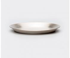 Azmaya Vassoio Banca Valletto per Le Chiavi, Loose-Cambiamento E Accessori - in Ottone E Silver-Plate