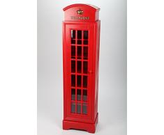 point-home CD/DVD Armadio, Retro Telephone