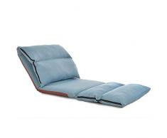 Laishutin Divano Divano Letto allungabile Divano Letto Pieghevole Regolabile Letto Divano Letto futon Sedia loveseat Couch (Color : Blue, Size : 226 * 68 * 9cm)