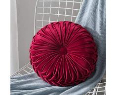 Mississ Cuscino Rotondo, Cuscino da Pavimento Tatami Cuscino da Meditazione Cuscino per Cuscino Cuscino per Finestra Interna Divano Letto Cuscino per Sedile futon