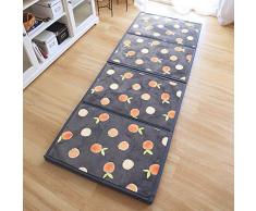 POETRY Tappetino da Gioco per Bambini Materasso futon Tradizionale Giapponese Tappeto di Riposo di Base Tappeti striscianti per Neonati Bambini Bambini tappeti Tatami Yoga Mat-e 100x200 cm (39x