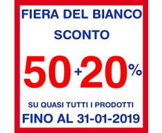 Goldflex - Rete Matrimoniale MOTORIZZATA ELETTRICA Ortopedica MOD. Camelia, 160x190 in Legno, 2 Motori Basso Consumo per Piazza INDIPENDENTI. 4 Zone reclinabili + 1 Fissa (Centrale) H FINITA 40cm