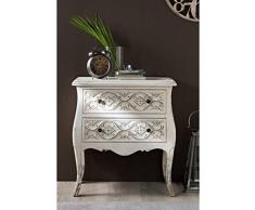BRANDANI 53976 Cassettiera Intarsio Bombata Legno Abete/MDF