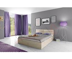 Arredodacasa.com Letto Matrimoniale Contenitore Modello LI2008 (wenge)