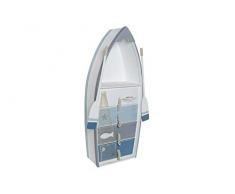 Item CASSETTIERA in Legno Mobile Design Comodino in Legno SETTIMINO Stile Marinaro