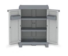 Terry Store-Age Spa Base 700 UW Armadio Alto in Plastica Tuttopiani, Grigio, 70 x 43.8 x 97.6 cm