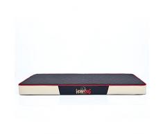 Hobbydog Premium MPRCKB7 L Lettino per Cani Codura e Ecopelle, Letto per Cani, Cuscino per Cani (Disponibile in 3 Misure) (L 100 x 67 cm)