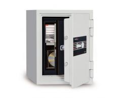 ARMADIO CASSAFORTE IGNIFUGO TECHNOMAX 530SDBK PER PROTEZIONE DOCUMENTI CD DVD 522X404X440MM