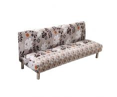 ARVIN87LYLY divano letto Slipcover elastico copridivano elasticizzato divano a posti senza braccioli cover futon cover Protector Quilted sofa spandex Modern Furniture Protector WASHABLE160 – 190 cm