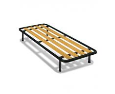 Rete a Tavole Verticali Ortopedica con Profilo 6 cm - Singola (80 x 190 cm)