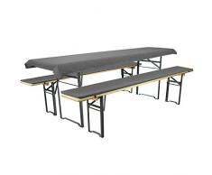 Brand sseller birra Bank Set di cuscini per sedie tavoli e panche 2 panche imbottite di circa 220 X 25 X 1,6 e 1 tovaglia 240 X 70 in diversi colori/Motivi