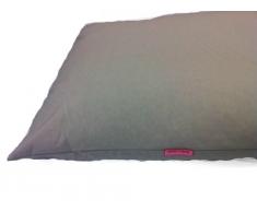 Merrymama-Cuscino Guanciale Letto in Pula di Farro Biologica,Cervicale,Regolabile, Cm 75X45, Bianco