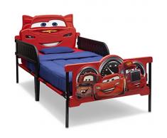 Delta BB86690CR - Letto in metallo e plastica Cars, 200 x 100 cm