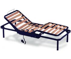 Kiwi Rete Elettrica a doghe in Legno Singola 80x190 cm