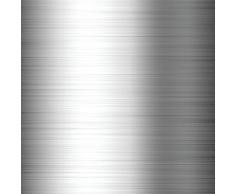 iDesign Organizer armadio, Appendi borse da armadio, Grande borse organizer in metallo con 6 ganci ideale anche per borse, sciarpe ecc., argento