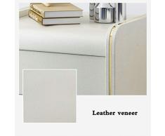 MRLB Comodino in Pelle Eleganti e minimalisti Armadi Moderni Armadi a Muro componibili Armadietti comodini in Pelle