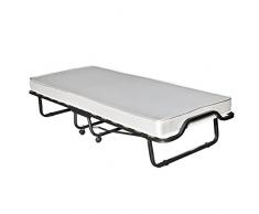 Letto per ospiti Colonia, Veraflex - brandina con materasso incluso - 80 x 200 cm - letto richiudibile salvaspazio