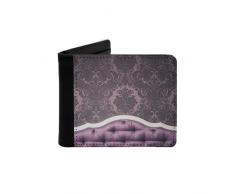 Cartera delgada de cuero para hombre,letto lussuoso interno camera da letto viola,Cartera minimalista con bolsillo frontal plegable