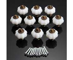 ExcLent 10Pz Manopole Per Porte Vintage Cassettiera Per Mobili Armadietto Cucina Cucina Maniglioni