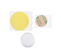 BouBou Magnete Circolare 25 * 2Mm A Letto Riscaldato N35U Da 1 Pz Con Colla Ad Alta Temperatura Per Colla Posteriore Per Stampante 3D