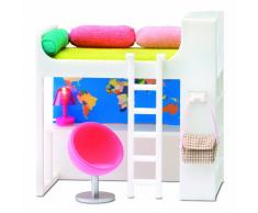 Lundby 60.2059.00 - Smaland: Letto rialzato per casa delle Bambole