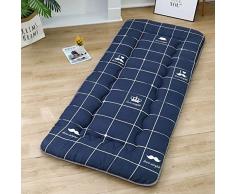 YXZN Mobili Futon Materassi Futon da Pavimento Tradizionale Giapponese, Tappetini per Cuscini Pieghevoli, Tappetino Singolo Meditaion, Materasso per Dormire da 3 Cm di Spessore per Pavimento