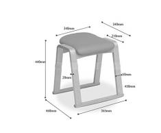 panno creativa di svago sgabello in legno massello Di legno solido Sgabello Make Up sgabello libero Comodino Panca (superficie di cuoio dell'unità di elaborazione, forte e robusto) YYdy-Small wooden stool ( colore : # 2 )