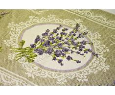 R.P. Tappeto Passatoia Cucina Bagno Lavanderia Camera Multiuso Profumo di Lavanda - Provenzale - Cm 55x230