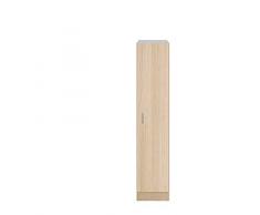 Dmora Armadio Rovere 1 Antam 37,2 x 180 x 37 cm