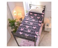 HFMY Tatami Materasso Futon Materasso Topper Morbido Materasso Pieghevole Spesso per dormitorio Studentesco,casa,Letto,Come Ospiti Materassino,Materasso futon,G, 70x160 cm (28x63 Pollici)