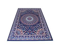WEBTAPPETI Tappeto stile Persiano/orientale Tappeto arredo soggiorno e camera ROYAL SHIRAZ 2082-BLUE 140x210