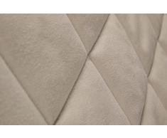 EVERGREENWEB - Pouf Letto Singolo con Materasso in Water Foam Alto 10 cm Salvaspazio Pieghevole per Camera, Cameretta o Soggiorno, Pouf poggiapiedi, Ottomano, Tessuto Sfoderabile e Lavabile Bianco