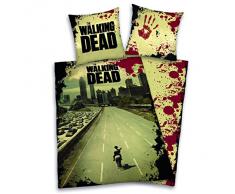 Herding, Set Copripiumino singolo e federa The Walking Dead, Multicolore (Mehrfarbig), 135 cm x 200 cm